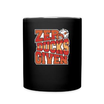 Zero Ducks Given Game Prisonball Teamplayer - Tasse einfarbig - Schwarz - Vorne