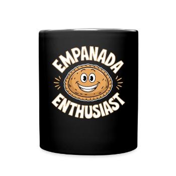 Empanada Enthusiast Lover - Full Colour Mug - black - Front