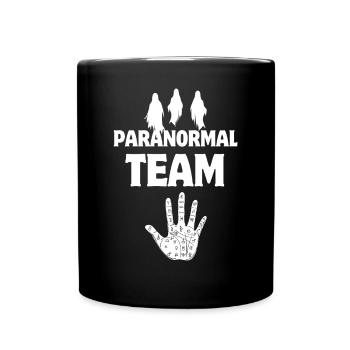 Paranormal Team Ghost Hunter Witches Ermittlungen - Tasse einfarbig - Schwarz - Vorne