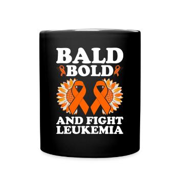 schwestleukemia awareness blood cancer fight - Full Colour Mug - black - Front