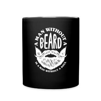 Beard Care Beard Lover Men Beard - Full Colour Mug - black - Front
