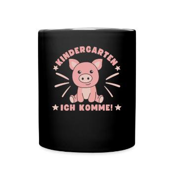 Maternelle J’arrive Enfant de la maternelle - Mug uni - noir - Devant