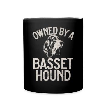 Cadeaux Basset Hound - Mug uni - noir - Devant