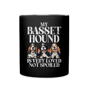 Cadeaux Basset Hound - Mug uni - noir - Devant