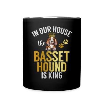 Cadeaux Basset Hound - Mug uni - noir - Devant