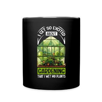 Garden Garden Garden Plants Vegetables - Full Colour Mug - black - Front