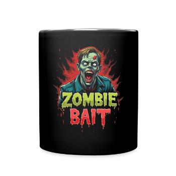 Conception de zombie d’Halloween - Mug uni - noir - Devant