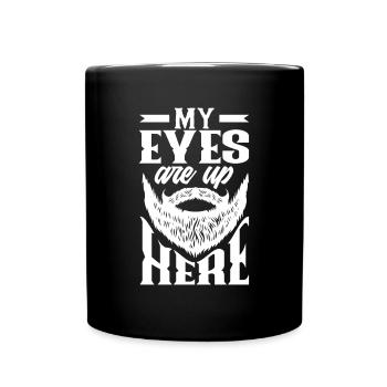 Soins de la barbe Beard Lover Hommes Barbe - Mug uni - noir - Devant