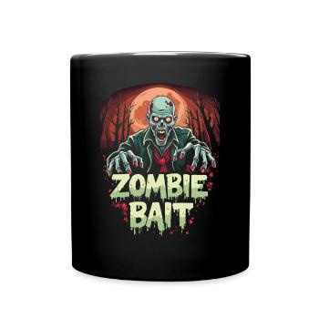Conception de zombie d’Halloween - Mug uni - noir - Devant