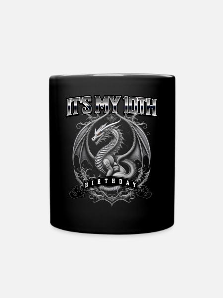 Dragon 10e anniversaire Dragon - Mug uni - noir