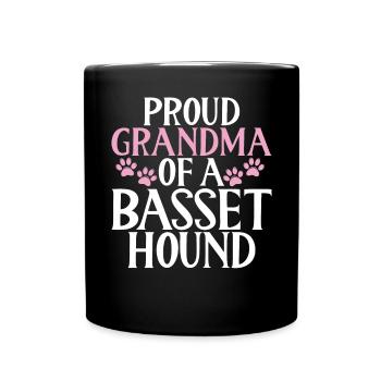 Cadeaux Basset Hound - Mug uni - noir - Devant