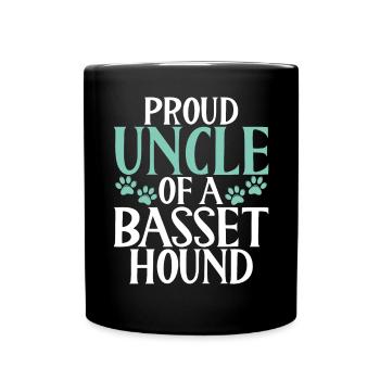 Cadeaux Basset Hound - Mug uni - noir - Devant