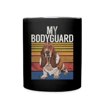 Cadeaux Basset Hound - Mug uni - noir - Devant