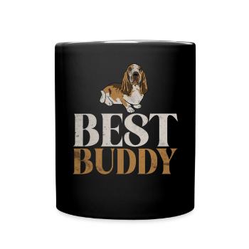 Cadeaux Basset Hound - Mug uni - noir - Devant