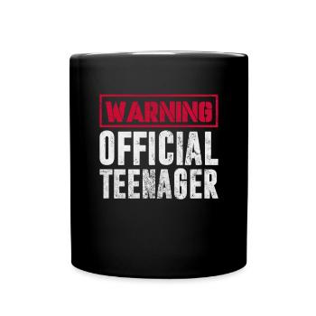 Adolescent - Mug uni - noir - Devant