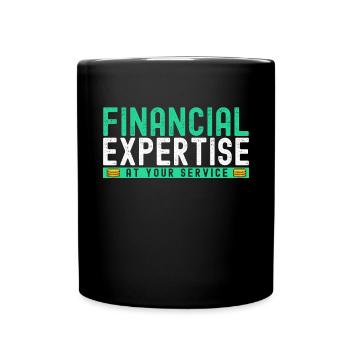Accounting Secretary of Accountants Accounting - Full Colour Mug - black - Front