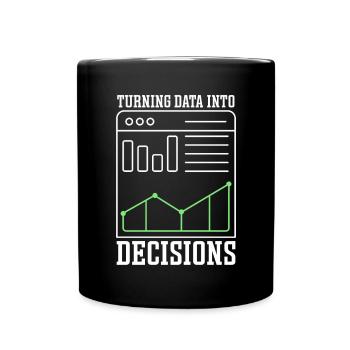 Accounting Secretary of Accountants Accounting - Full Colour Mug - black - Front