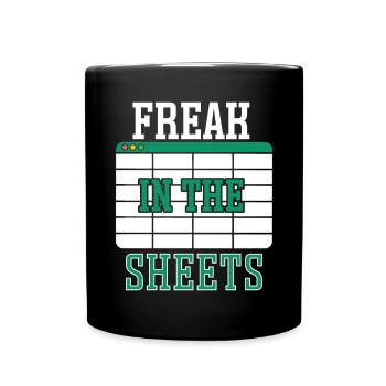 Accounting Secretary of Accountants Accounting - Full Colour Mug - black - Front