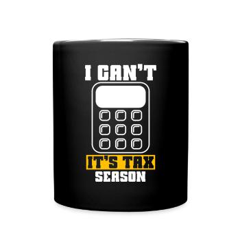 Accounting Secretary of Accountants Accounting - Full Colour Mug - black - Front