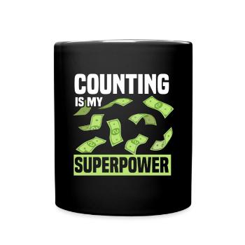 Accounting Secretary of Accountants Accounting - Full Colour Mug - black - Front