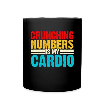 Accounting Secretary of Accountants Accounting - Full Colour Mug - black - Front
