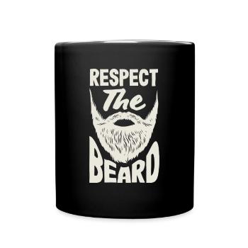 Soins de la barbe Beard Lover Hommes Barbe - Mug uni - noir - Devant