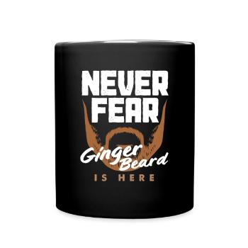 Bartpflege Bart Liebhaber Männer Bart - Tasse einfarbig - Schwarz - Vorne