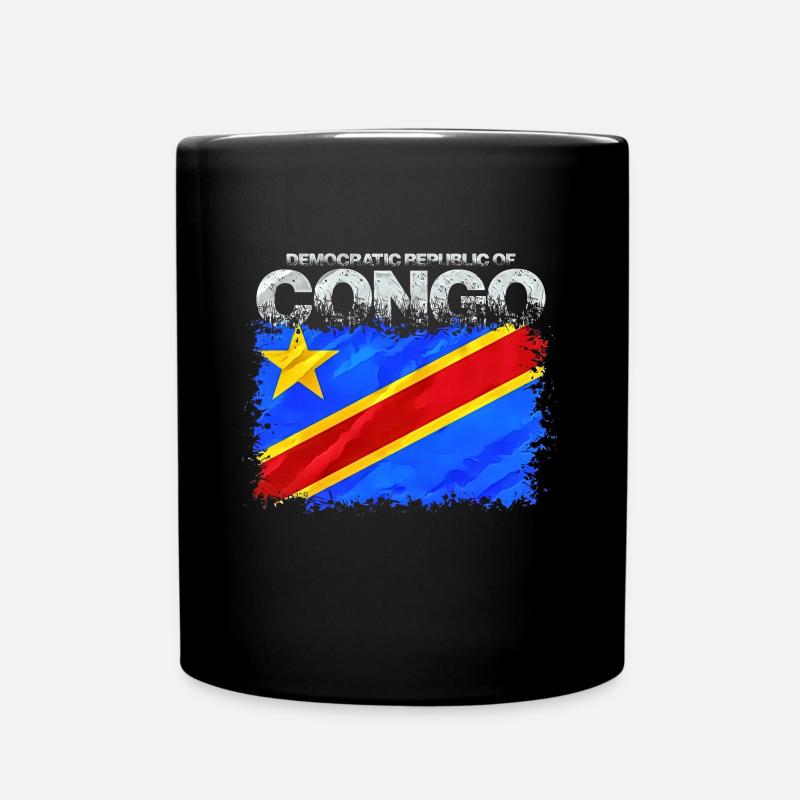 Congo - Mug uni - noir