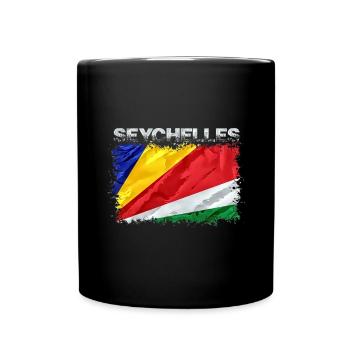 Seychelles - Full Colour Mug - black - Front