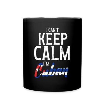 Cubans - Funny Saying - Full Colour Mug - black - Front