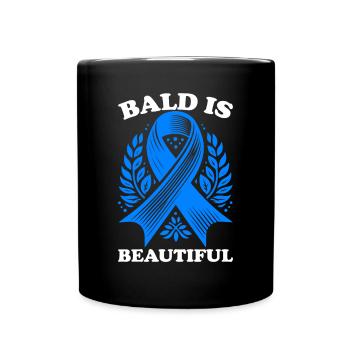 Alopécie areata Awareness Perte de cheveux - Mug uni - noir - Devant