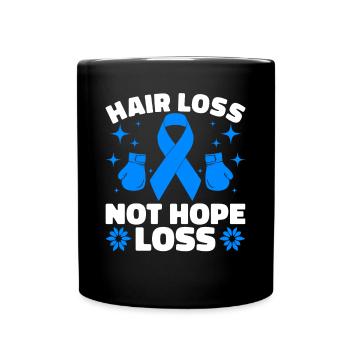 Alopécie areata Awareness Perte de cheveux - Mug uni - noir - Devant