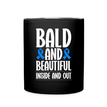 Alopécie areata Awareness Perte de cheveux - Mug uni - noir - Devant