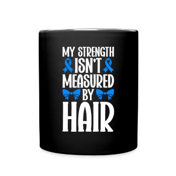 Alopécie areata Awareness Perte de cheveux - Mug uni - noir - Devant
