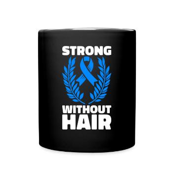 Alopécie areata Awareness Perte de cheveux - Mug uni - noir - Devant