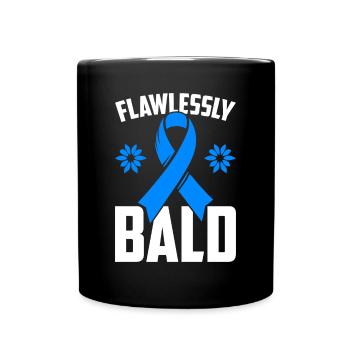 Alopécie areata Awareness Perte de cheveux - Mug uni - noir - Devant