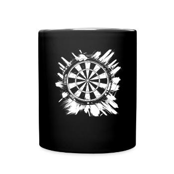 Dartboard - Full Colour Mug - black - Front