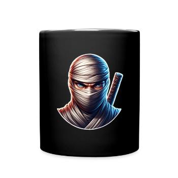 Ninja - Full Colour Mug - black - Front