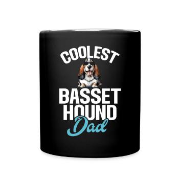 Cadeaux Basset Hound - Mug uni - noir - Devant