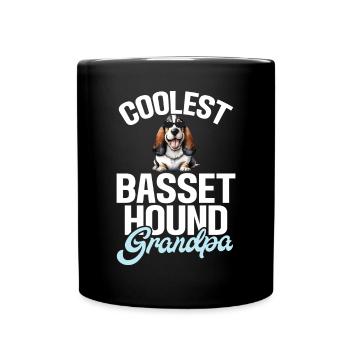Cadeaux Basset Hound - Mug uni - noir - Devant