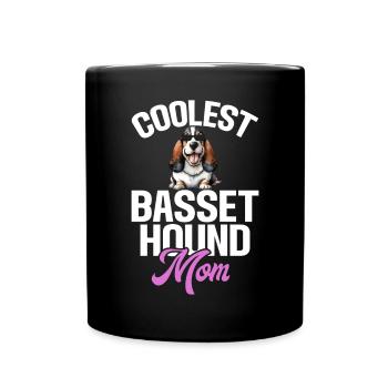 Cadeaux Basset Hound - Mug uni - noir - Devant