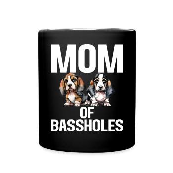 Cadeaux Basset Hound - Mug uni - noir - Devant