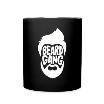 Beard Care Beard Lover Men Beard - Full Colour Mug - black - Front