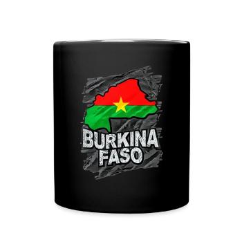 Burkina Faso - Full Colour Mug - black - Front