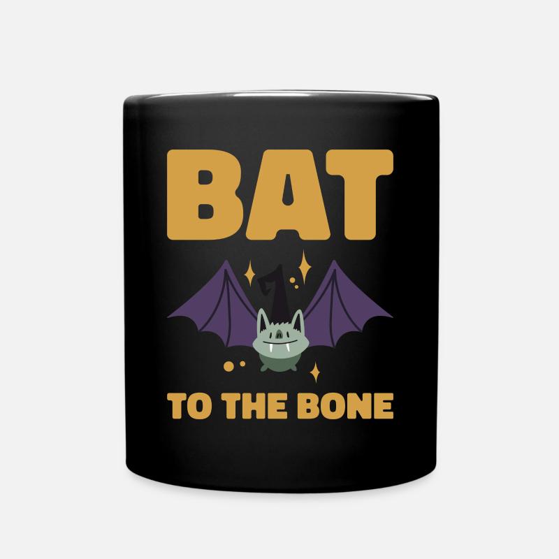 Halloween Kostüm - Tasse einfarbig - Schwarz