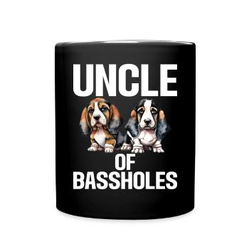 Cadeaux Basset Hound - Mug uni - noir - Devant