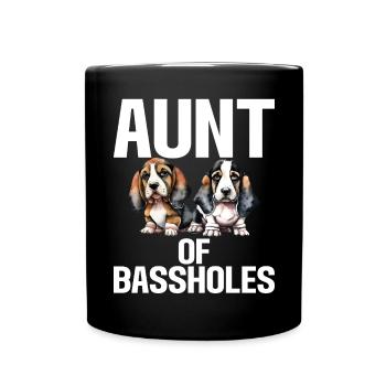 Cadeaux Basset Hound - Mug uni - noir - Devant