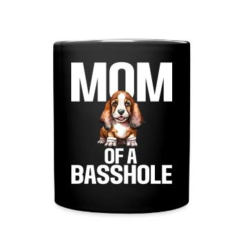 Cadeaux Basset Hound - Mug uni - noir - Devant