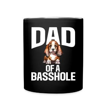 Cadeaux Basset Hound - Mug uni - noir - Devant