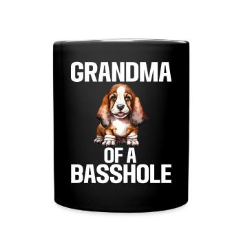 Cadeaux Basset Hound - Mug uni - noir - Devant